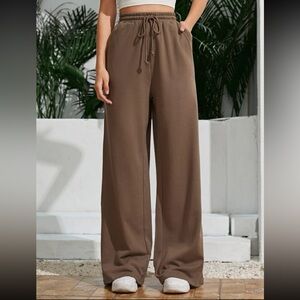 SHEIN M Wide-Leg Sweatpants